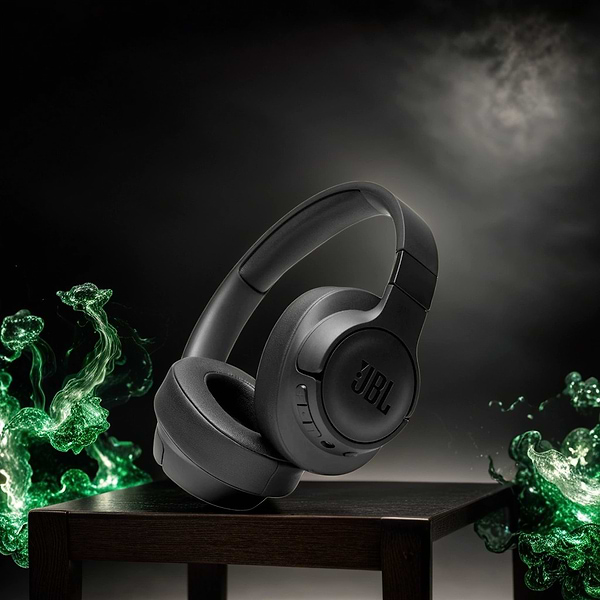 Фото - Навушники повнорозмірні бездротові JBL Tune 710 BT Black (JBLT710BTBLK)