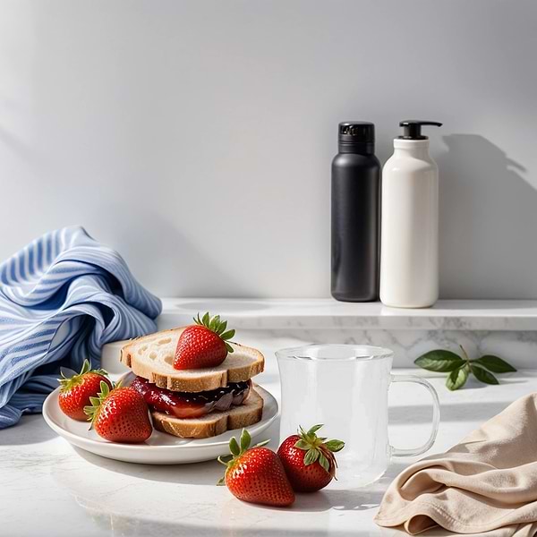 Фото - Набор чашек с двойными стенками Bergner Coffee & tea lovers 230 мл 2 шт. (BG-20115-MM)