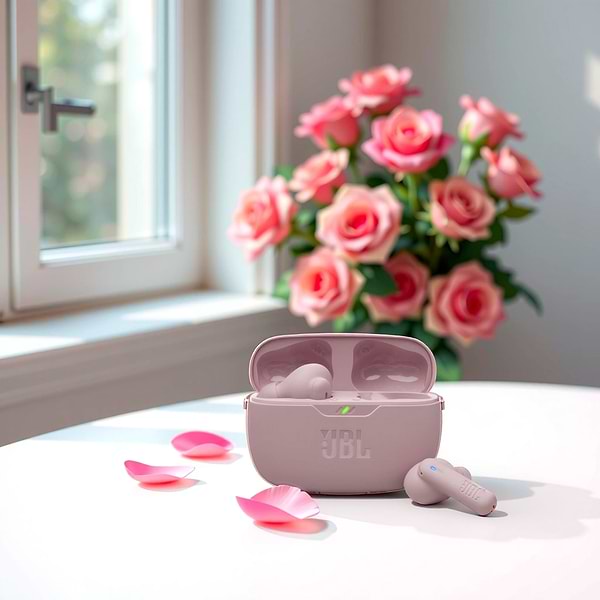 Фото - Навушники-вкладиші бездротові TWS JBL Wave Beam Pink (JBLWBEAM2PIK)