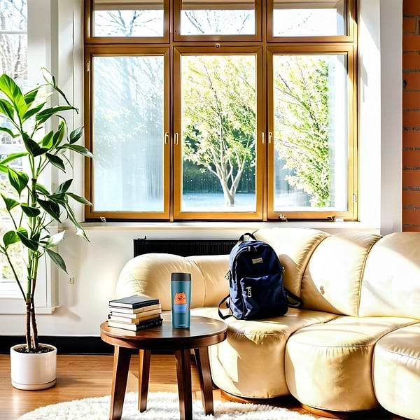 Фото - Термочашка Ardesto Coffee Time Red Cat 450 мл Blue (AR2645CG)