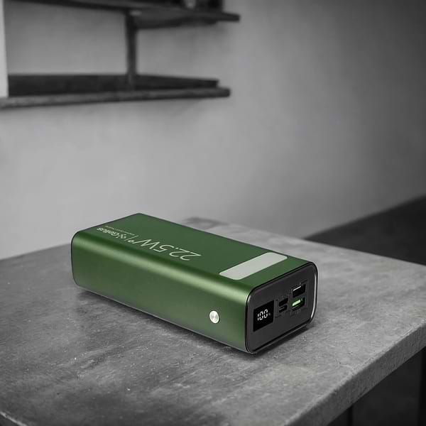 Фото - Батарея мобільна Gelius Lightstone GP-PB300 30000mAh Green (90465)