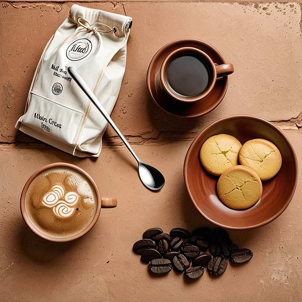 Фото - Набор кофейных ложек Vinzer для латте 4 шт. (50336)