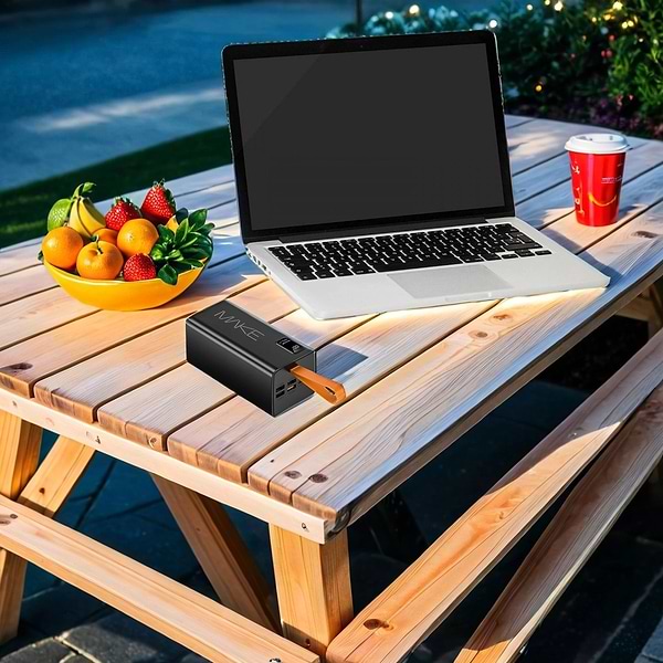 Фото - Батарея мобильная MAKE 22.5W PD+QC 50000 mAh Black (MPB-501BK)