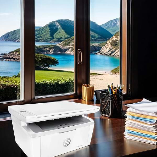 Фото - МФУ ч/б печати HP LaserJet Pro M141w c WiFi (7MD74A)