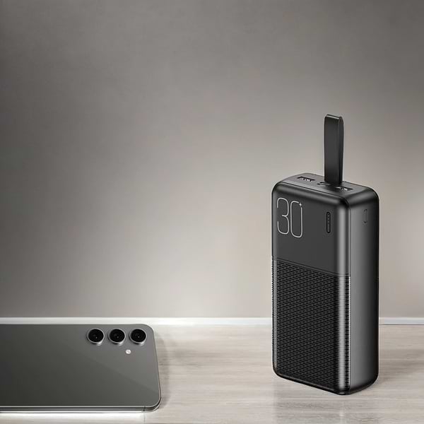 Фото - Батарея мобільна XO PR199 30000mAh 22.5W Black