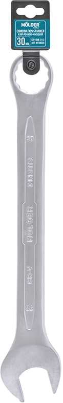 Ключ комбiнований Molder CR-V 30 мм (MT58030)