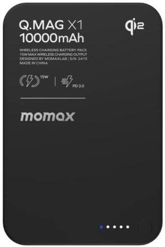Батарея мобильная Momax 10000MAH BLACK (IP136AQ2D)