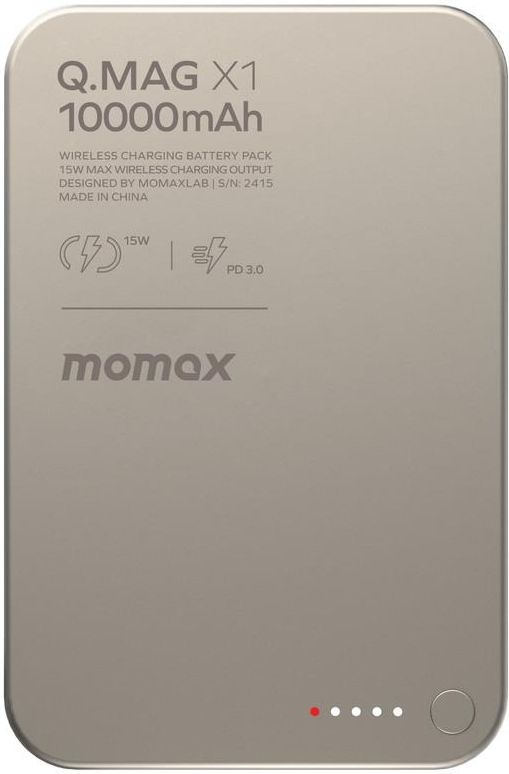 Батарея мобильная Momax 10000MAH Q.MAG X1 TITAN (IP117AE)
