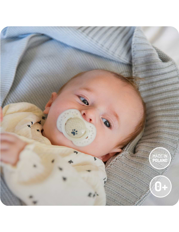 Фото - Плед дитячий літо MoMi HUG Beige