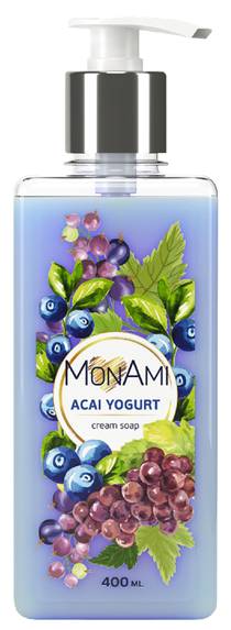 Рідке мило для рук MonAmi Acai yogurt 400 мл (4820263230343)