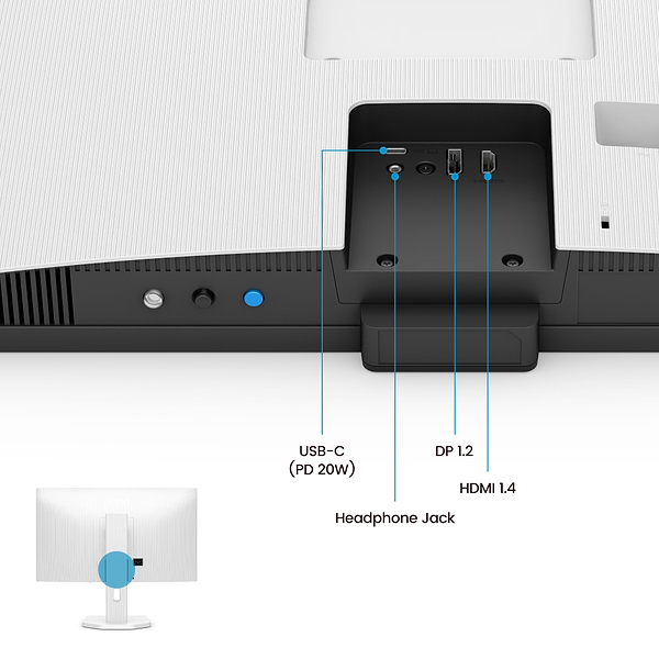 Фото - Монитор BenQ GW2790TC (9H.LNSLA.TBE)