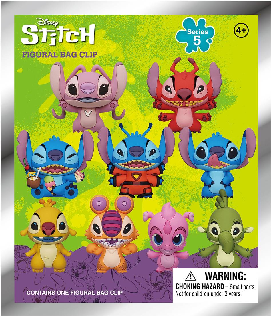 Игровая фигурка-сюрприз Monogram на клипсе серии Стич S5 в ассортименте (85535)