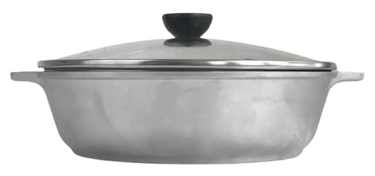 Сковорода універсальна Brizoll 5-2660-6 Monolith 260х60 мм, зі скляною кришкою - Фото 1