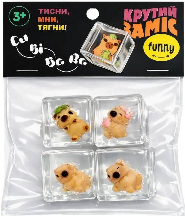 Антистрес іграшка Monster Gum CubiBara в асортименті (T26409)