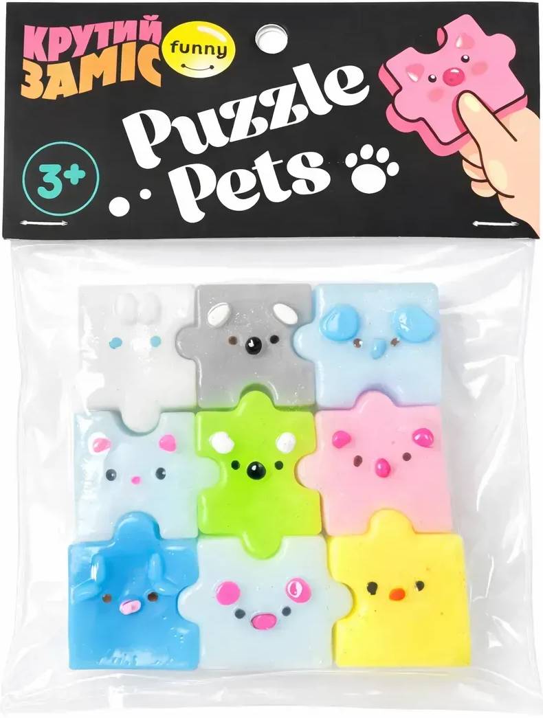 Антистрес іграшка Monster Gum Puzzle Pets в асортименті (T27855)