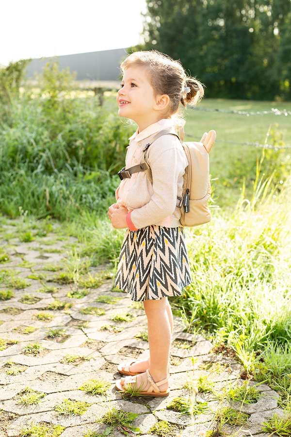 Фото - Рюкзак дитячий Childhome My first bag Puffered Beige (CWKIDBPBE)