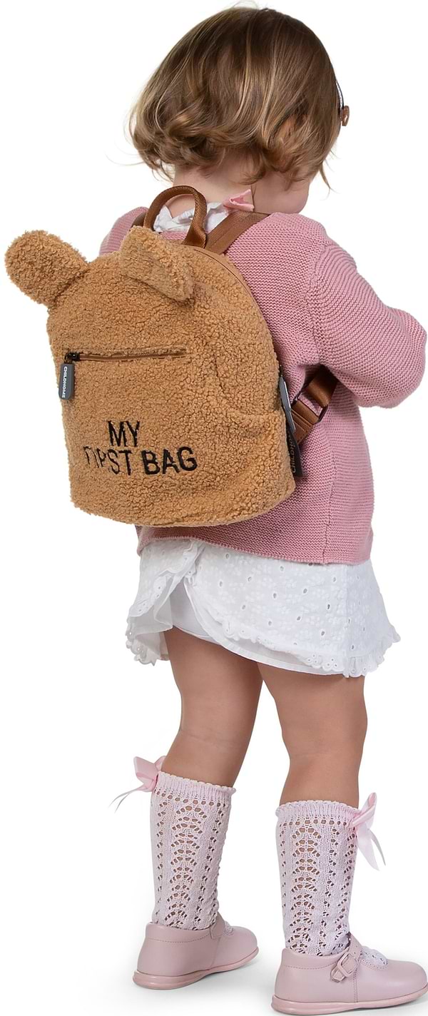 Фото - Рюкзак дитячий Childhome My first bag Teddy Beige (CWKIDBT)