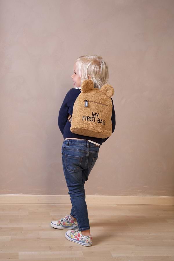 Фото - Рюкзак дитячий Childhome My first bag Teddy Beige (CWKIDBT)