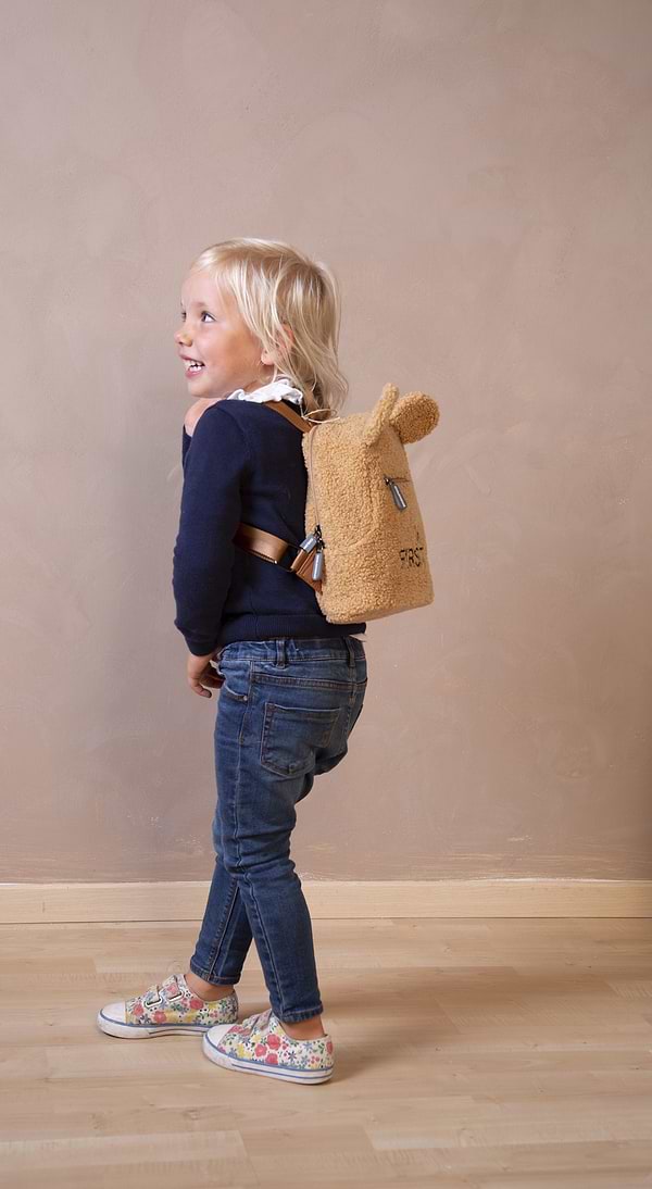 Фото - Рюкзак дитячий Childhome My first bag Teddy Beige (CWKIDBT)