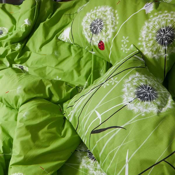 Фото - Комплект постільної білизни Moon&Star Бязь Gold Люкс Green Harmony 150х220 см нав. 50х70 2 шт. (MS-880000241)