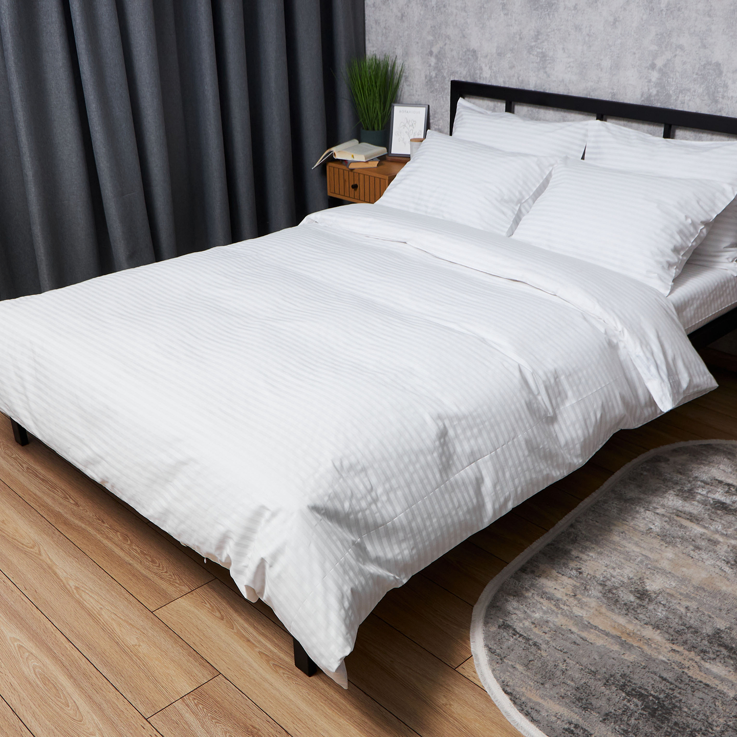 Комплект постельного белья детский Moon&Star 110х140 нав. 2х40х40 White Harmony Бязь Gold Люкс (MS-830000272)