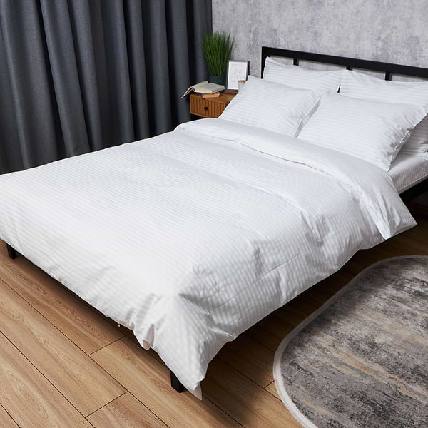 Фото - Комплект постільної білизни Moon&Star Бязь Gold Люкс White Harmony 200х220 нав. 40х60 см 2 шт. (MS-880000510)