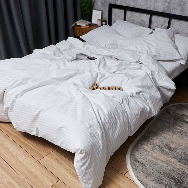 Фото - Комплект постільної білизни Moon&Star Бязь Gold Люкс White Harmony 200х220 нав. 40х60 см 2 шт. (MS-880000510)