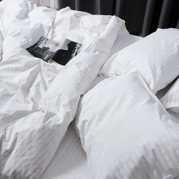 Фото - Комплект постільної білизни Moon&Star Бязь Gold Люкс White Harmony 143х210 нав. 2х40х60 (MS-820007400)