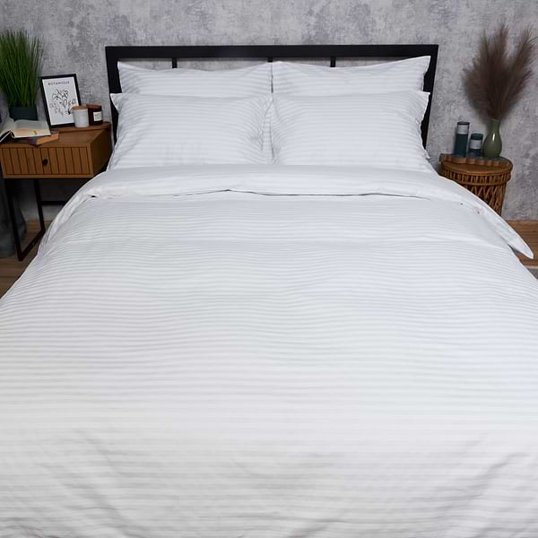 Фото - Комплект постільної білизни Moon&Star Бязь Gold Люкс White Harmony 143х210 см нав. 40х60 2 шт. (MS-890000615)