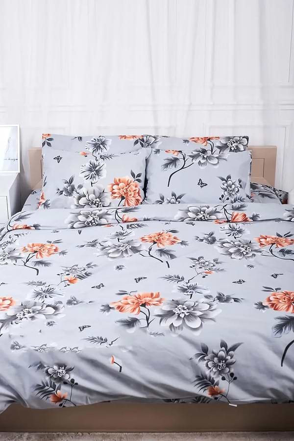 Фото - Комплект постельного белья Moon&Star 200х220 нав. 2х70х70 Piwonie Ranforce Elite (MS-820000082)