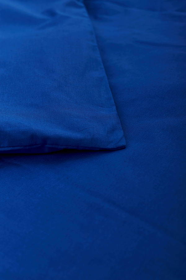 Фото - Комплект постільної білизни Moon&Star 143х210х2 нав. 2х70х70 Blue Бязь Gold Люкс (MS-820000827)