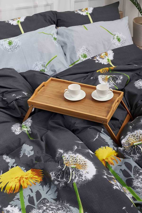 Фото - Комплект постельного белья Moon&Star 143х210х2 нав. 4х50х70 Dandelion Бязь Gold Люкс (MS-820000968)