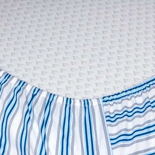 Фото - Простынь односпальная Moon&Star Calm Waters Бязь Gold Люкс 80х200х25 см (MS-850000742)