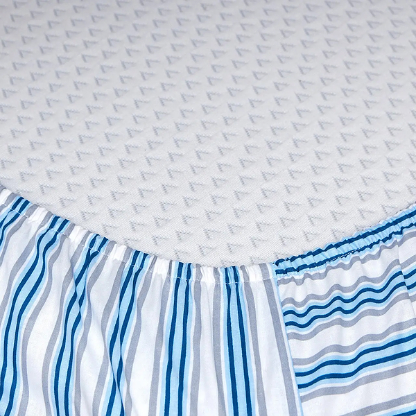 Фото - Простирадло двоспальне Moon&Star на гумці Calm Waters Бязь Gold Люкс 160х190х25 см (MS-850000753)