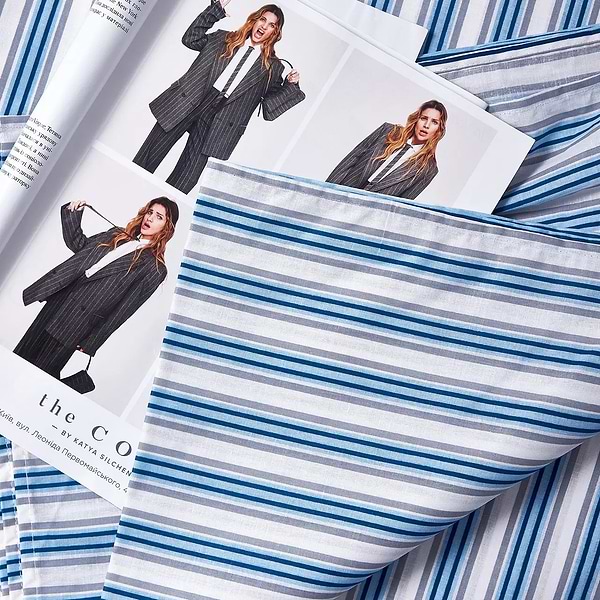 Фото - Простирадло односпальне Moon&Star Calm Waters Бязь Gold Люкс 110х160 см (MS-860000130)