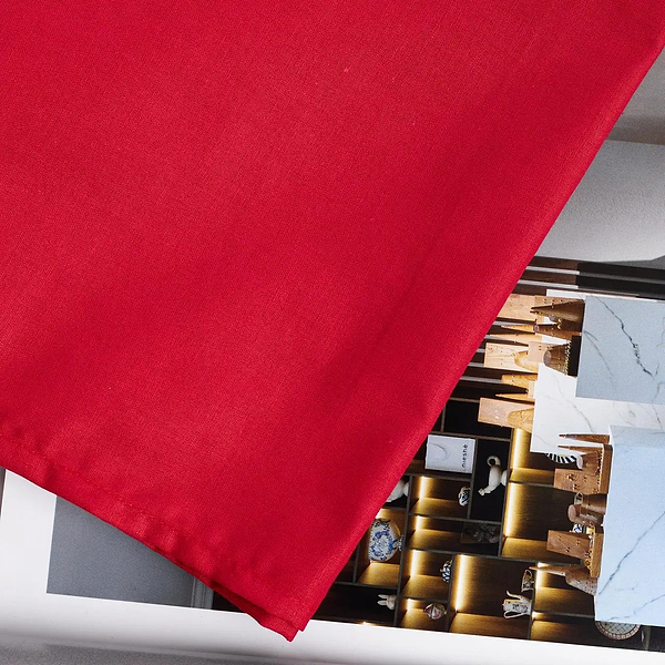 Фото - Простынь двуспальная Moon&Star Cherry Red Бязь Gold Люкс 180х220 см (MS-860000017)