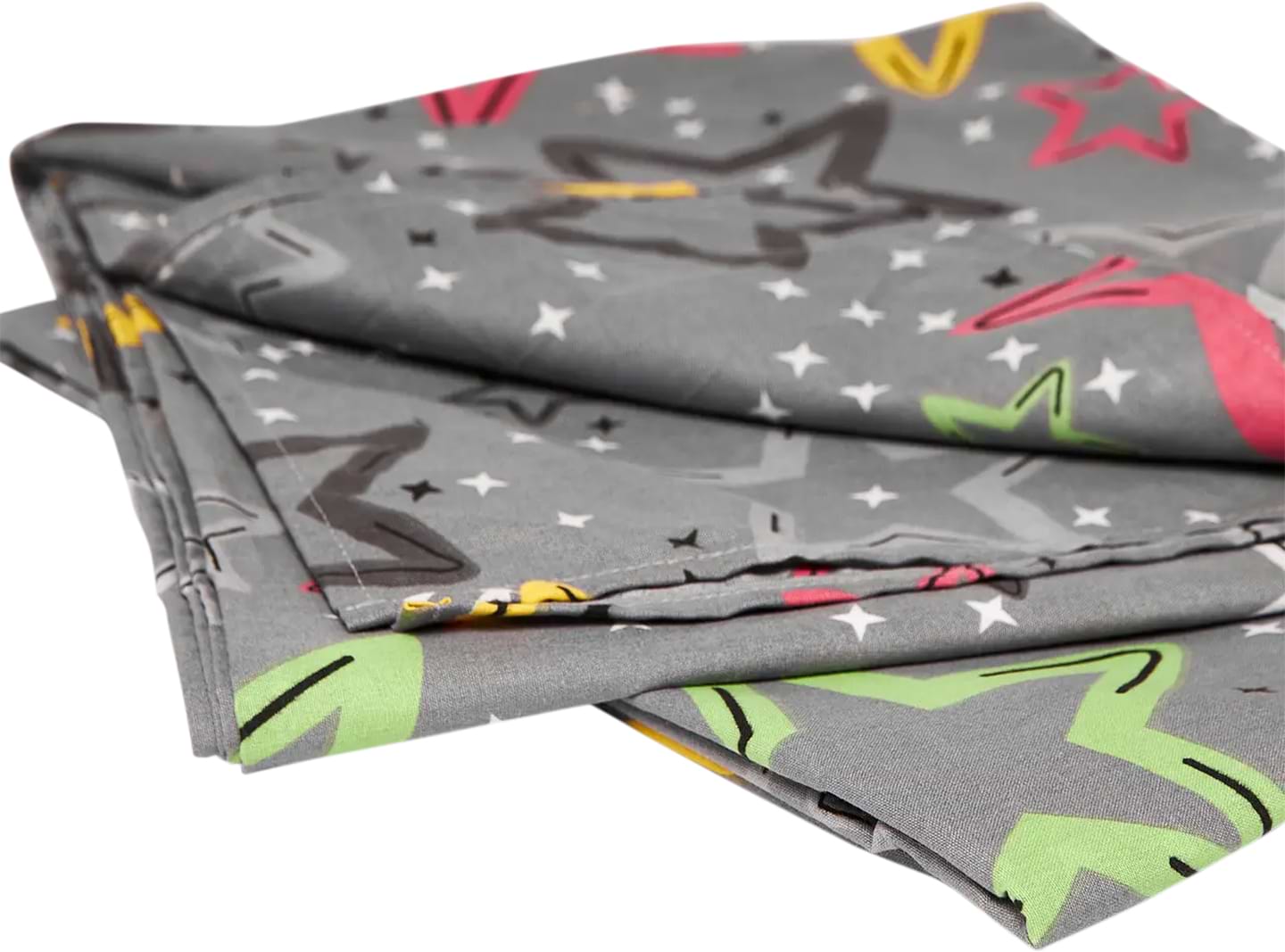 Простынь односпальная Moon&Star Cosmic Party Бязь Gold Люкс 110х160 см (MS-860000270)