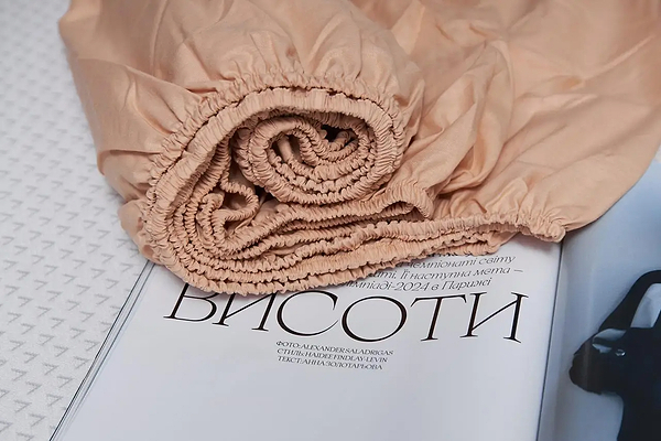 Фото - Простирадло односпальне Moon&Star Cream Бязь Gold Люкс 80х200х20 см (MS-850000122)