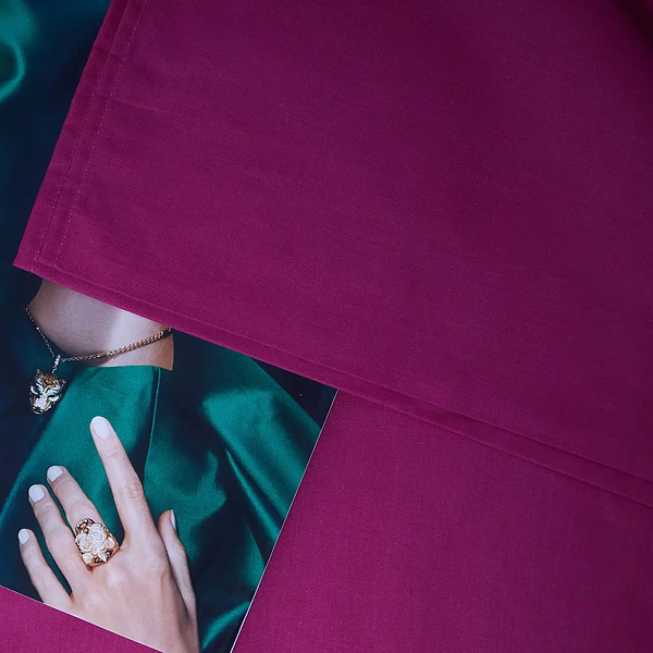 Фото - Простынь односпальная Moon&Star Crimson Elegance Бязь Gold Люкс 110х160 см (MS-860000135)