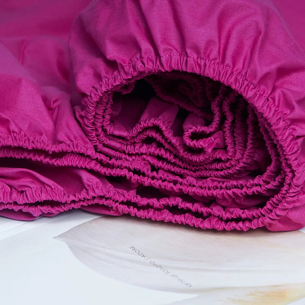 Фото - Простирадло двоспальне Moon&Star Crimson Elegance Бязь Gold Люкс 180х190х20 см (MS-850000775)