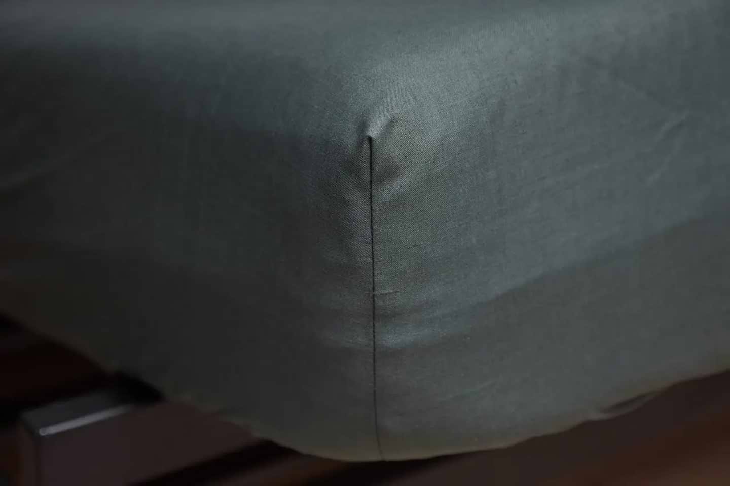 Простынь двуспальная Moon&Star Dark Green Бязь Gold Люкс 190х200х20 см (MS-850000177)