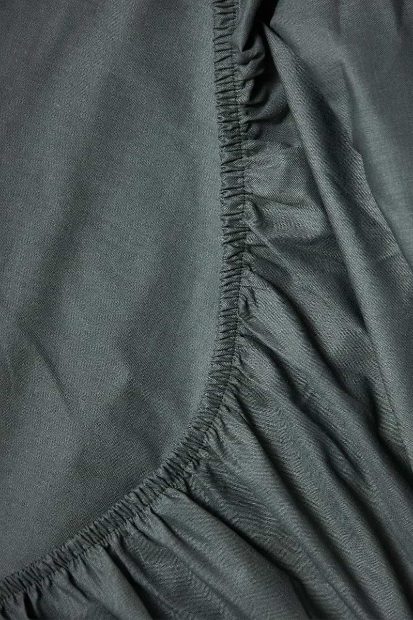 Фото - Простынь односпальная Moon&Star Dark Green Бязь Gold Люкс 90х190х25 см (MS-850000183)