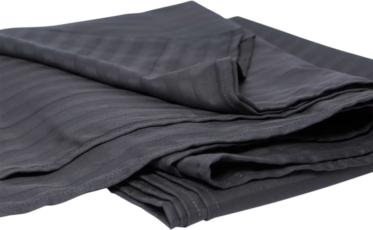 Простынь евро Moon&Star Dark Serenity Satin Stripe Gold Люкс 200х220 см (MS-860000243)