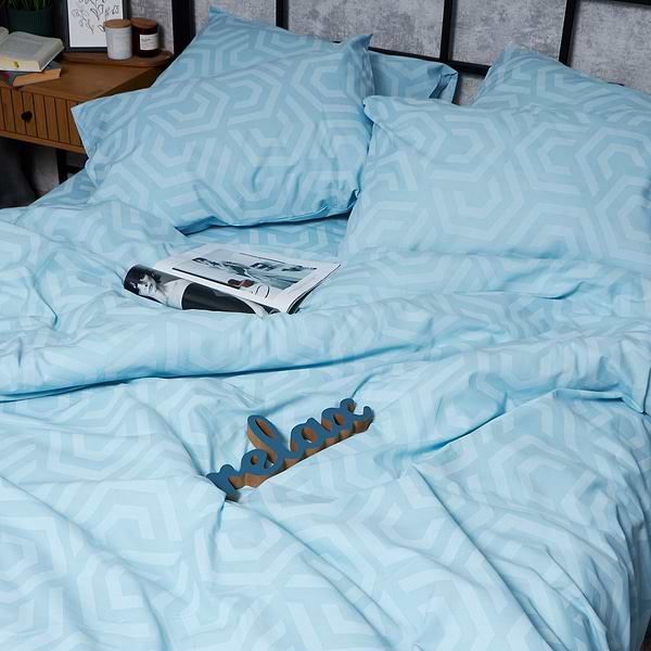 Фото - Комплект постельного белья Moon&Star Бязь Gold Люкс «Arctic Glow» 200х220 нав. 2х70х70 (MS-820005857)