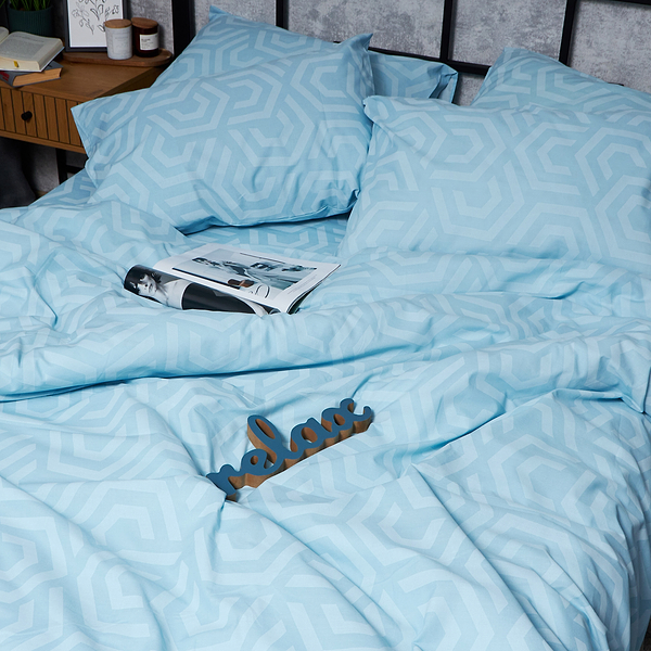 Фото - Комплект постельного белья Moon&Star Бязь Gold Люкс «Arctic Glow» 200х220 нав. 4х70х70 (MS-820005859)