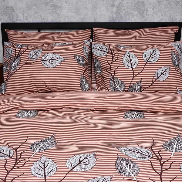 Фото - Комплект постільної білизни Moon&Star Бязь Gold Люкс «Autumn Leaves» 200х220 нав. 4х50х70 (MS-820005893)