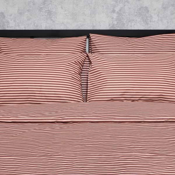 Фото - Комплект постельного белья Moon&Star Бязь Gold Люкс «Autumn Stripes» 200х220 нав. 4х50х70 (MS-820005928)