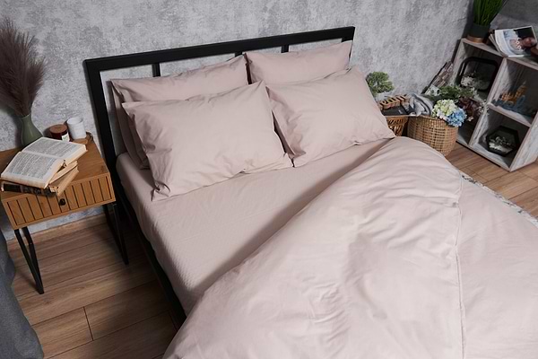 Фото - Комплект постільної білизни Moon&Star Бязь Gold Люкс Blanc 160х220 нав. 2х40х60 (MS-820004605)