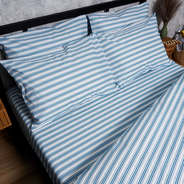 Фото - Комплект постільної білизни Moon&Star Бязь Gold Люкс Calm Waters 160х220х2 нав. 4х70х70 (MS-820006159)