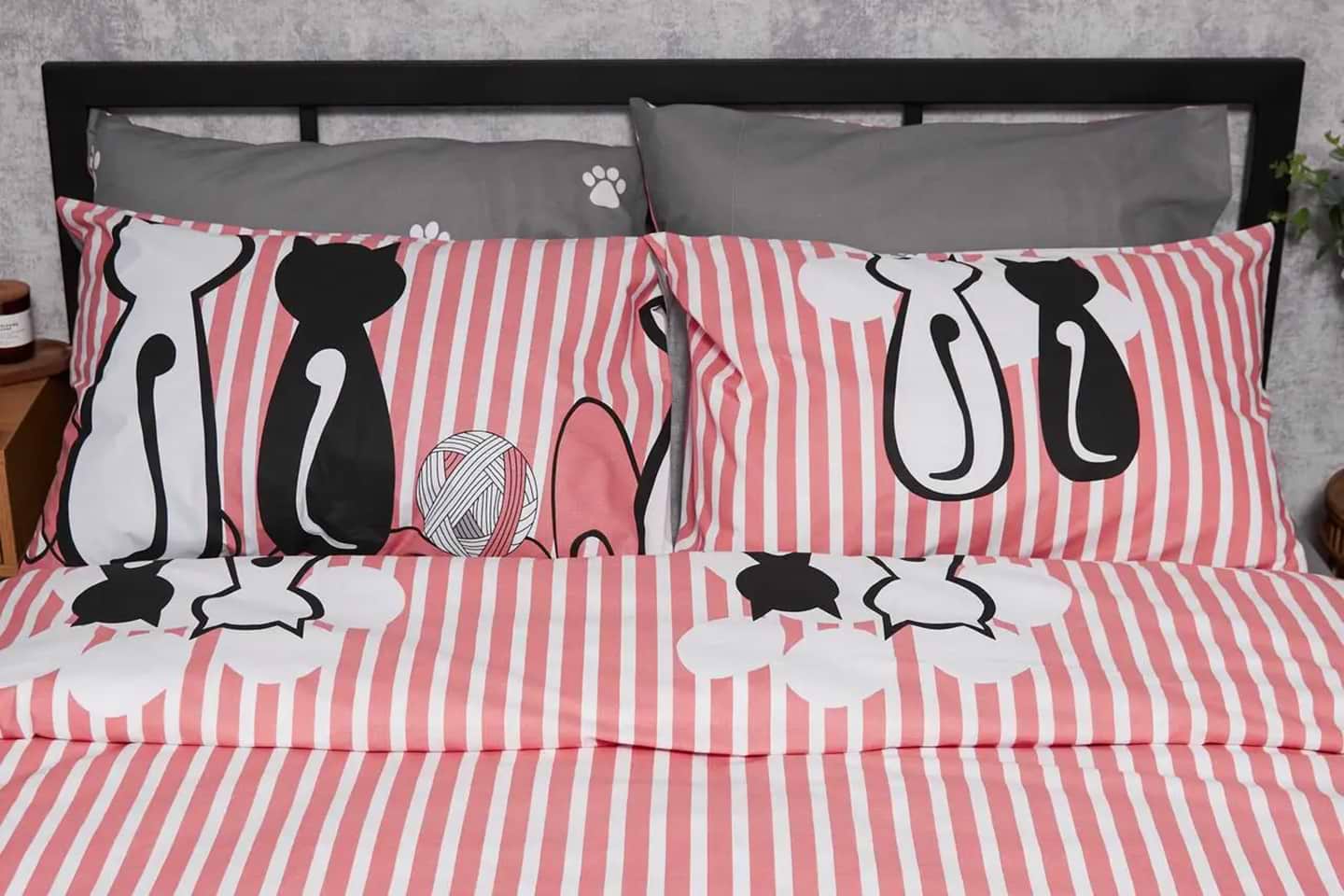 Комплект постельного белья Moon&Star Бязь Gold Люкс Cat King Size 220x240 (MS-820003224)